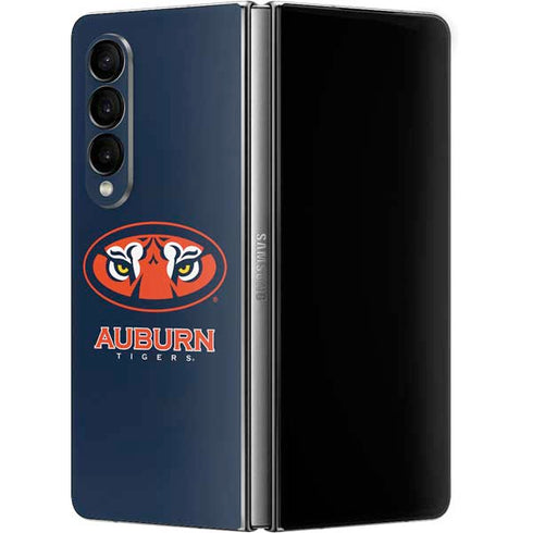 Auburn University Tigers Mascot Galaxy Z Fold4 5G Skin